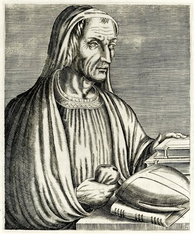 Grégoire de Tours de « Vrais Portraits » par André Thévet publié en 1594 - Andre Thevet