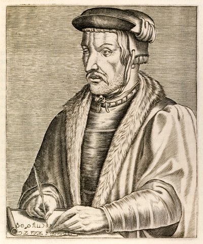 Heinrich Cornelius Agrippa, de « Vrais Portraits » par André Thévet publié en 1584 - Andre Thevet