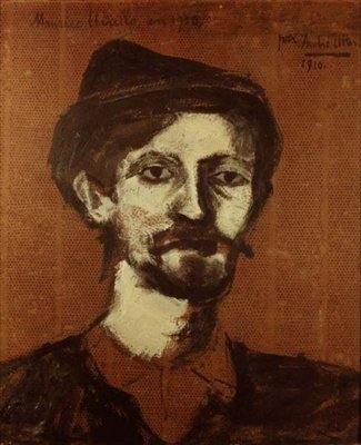 Portrait de Maurice Utrillo (1883-1955) - Andre Utter
