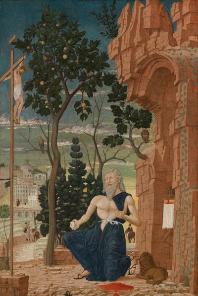 Saint Jérôme dans le Désert - Andrea (follower of) Mantegna