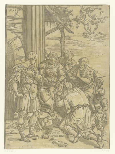 Adoration des mages - Andrea Andreani
