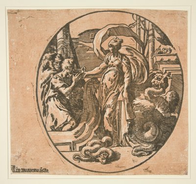 Circé offrant à boire - Andrea Andreani