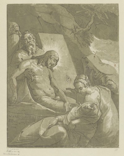 Mise au tombeau du Christ - Andrea Andreani