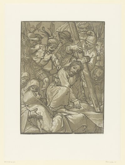 Portement de croix - Andrea Andreani