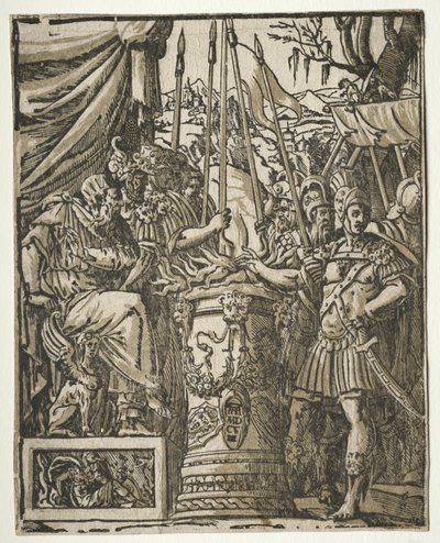 Mucius Scaevola - Andrea Andreani