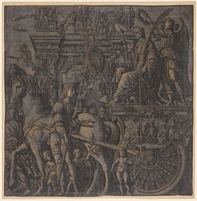 Le Triomphe de Jules César : César Triomphant - Andrea Andreani