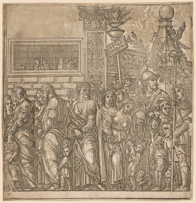 Le Triomphe de Jules César : Procession d