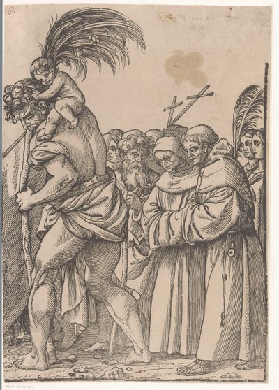 Triomphe du Christ (huitième partie) - Andrea Andreani