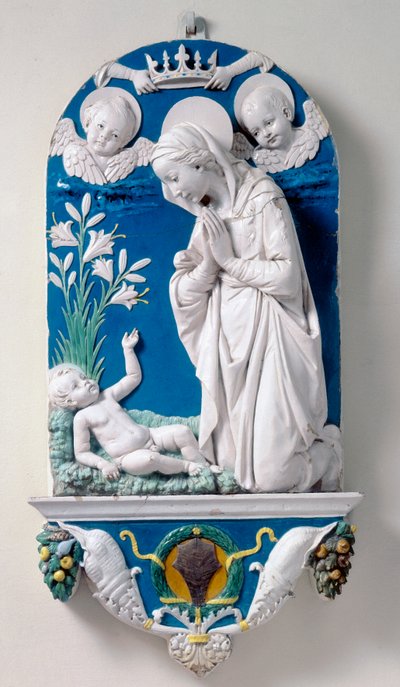 Madonna des Lys, Adoration de l