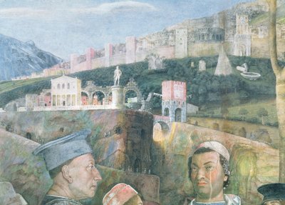 Arrivée du Cardinal Francesco Gonzaga ; détail de l