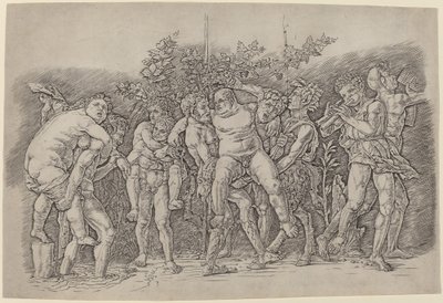 Bacchanale avec Silène - Andrea Mantegna