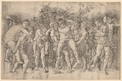 Bacchanale avec Silène - Andrea Mantegna