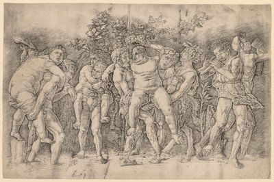Bacchanale avec Silène - Andrea Mantegna