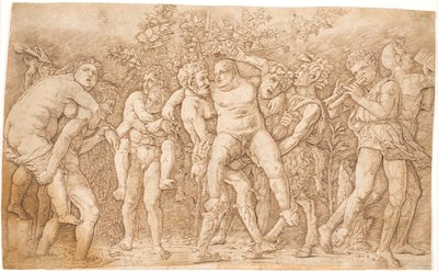 Bacchanale avec Silène - Andrea Mantegna