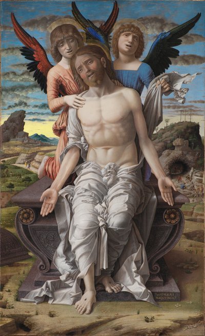 Christ en tant que Rédempteur Souffrant - Andrea Mantegna