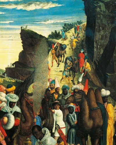 Caravane des Mages (détail) - Andrea Mantegna