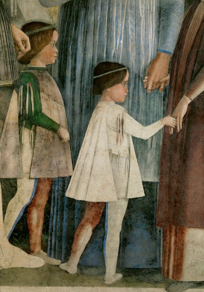 Francesco et Sigismondo, fils de Lodovico Gonzaga (fresque) - Andrea Mantegna