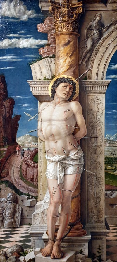 Allemand : Hl. Sebastian Saint Sebastian - Andrea Mantegna