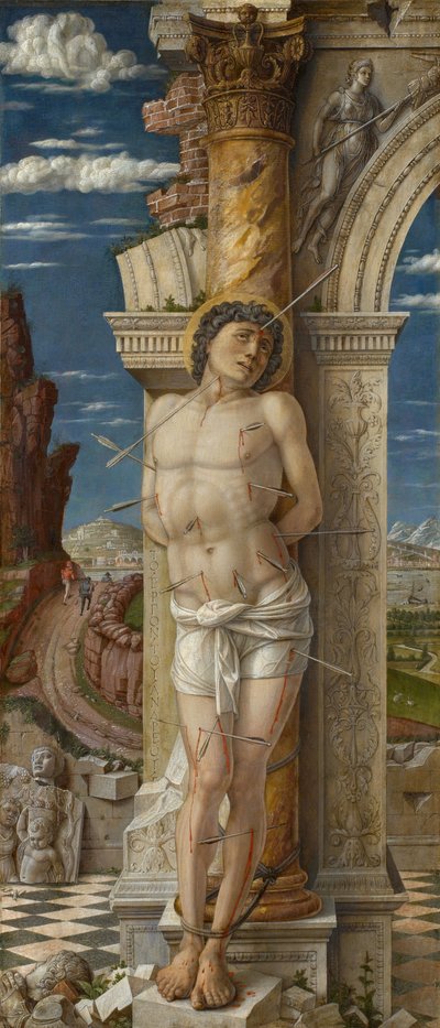 Allemand : Hl. Sebastian Saint Sebastian - Andrea Mantegna
