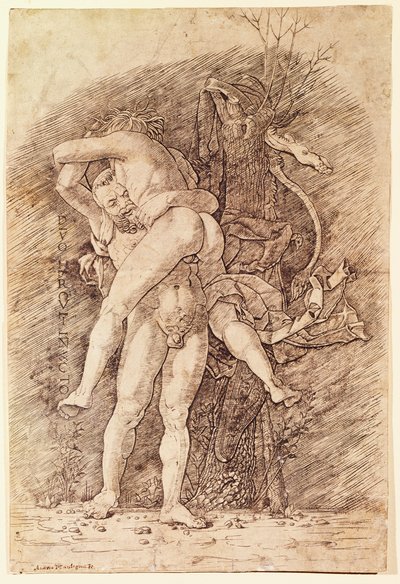 Hercule et Antée - Andrea Mantegna