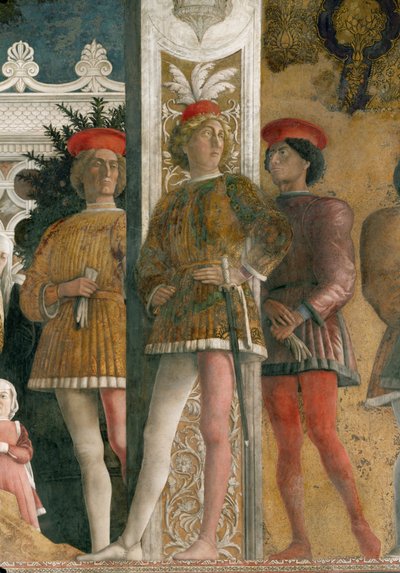 Lodovico II Gonzaga et sa famille (fresque) - Andrea Mantegna