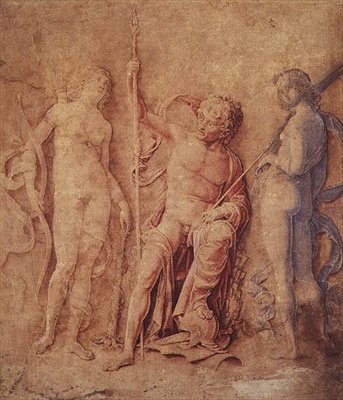 Mars, Diane et Iris (?) 1446-1506 - Andrea Mantegna