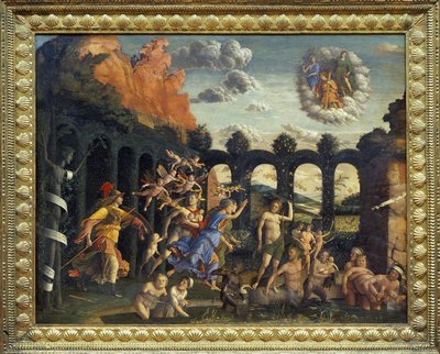Minerve chassant les vices du jardin de la vertu - Andrea Mantegna
