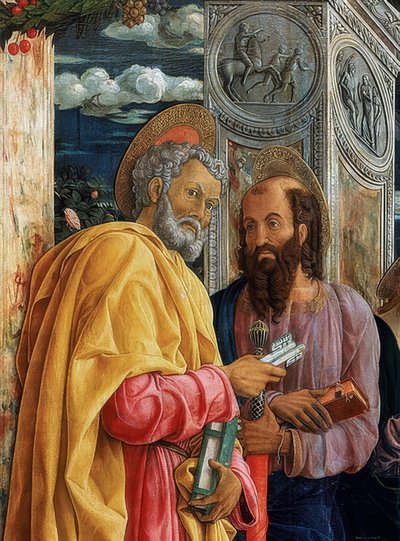 Autel de San Zeno (détail) - Andrea Mantegna