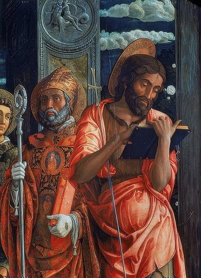 Autel de San Zeno (détail) - Andrea Mantegna