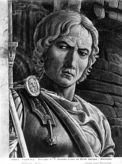 Saint Jacques le Majeur devant le roi Hérode Agrippa, détail d