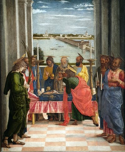 La mort de la Vierge - Andrea Mantegna