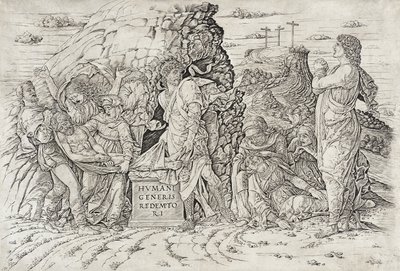 La mise au tombeau - Andrea Mantegna