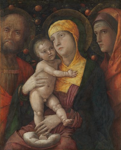 La Sainte Famille avec Sainte Marie-Madeleine, vers 1495-1500 - Andrea Mantegna