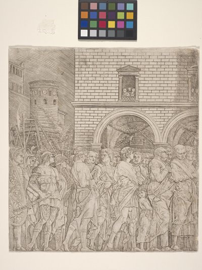 Les Sénateurs - Le Triomphe de Jules César - Andrea Mantegna