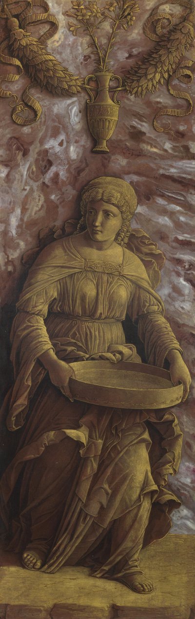 La Vestale Tuccia avec un tamis, c. 1500 - Andrea Mantegna