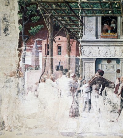 La condamnation de Saint Christophe (détail) - Andrea Mantegna
