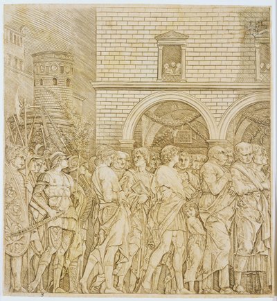 Le triomphe des sénateurs - Andrea Mantegna