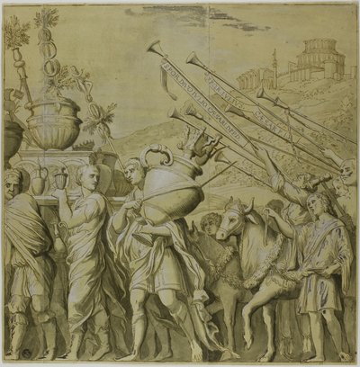 Triomphes de Jules César : Toile n° IV - Andrea Mantegna