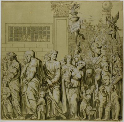 Triomphes de Jules César : Toile n° VII - Andrea Mantegna