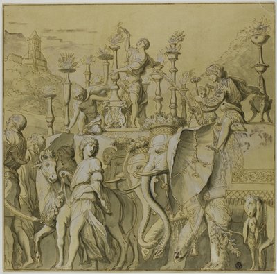 Triomphes de Jules César : Toile n° V - Andrea Mantegna
