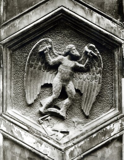 Dédale, relief décoratif du Campanile, Florence, c.1348-50 - Andrea Pisano