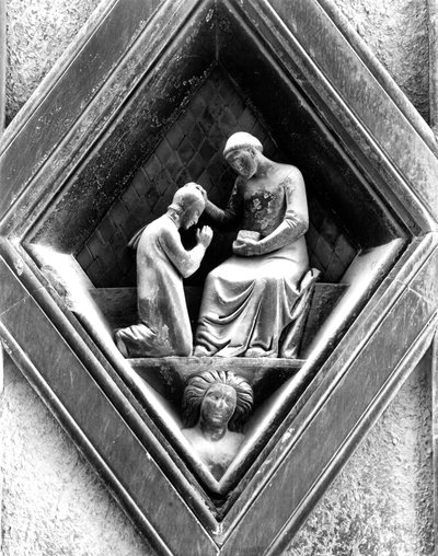Ordination sacrée, un relief du campanile, 1337-41 - Andrea Pisano
