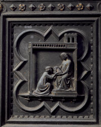 Salomé apporte la tête de Saint Jean-Baptiste à sa mère Hérodiade, épouse d
