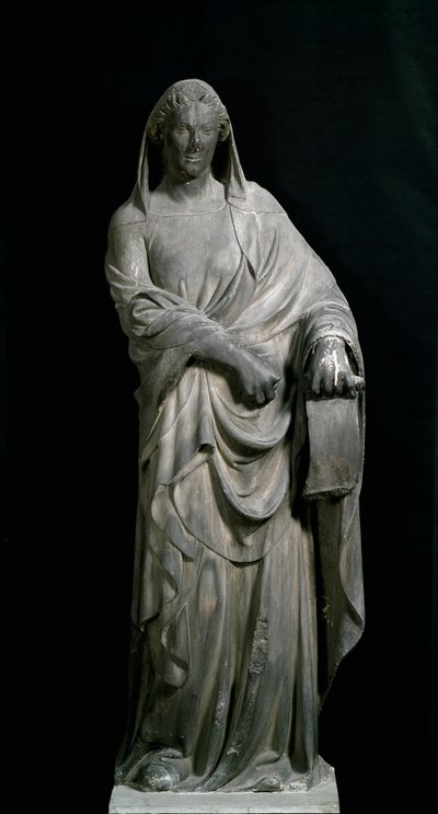 Sibylle de Tibur, du clocher. Sculpture en marbre - Andrea Pisano
