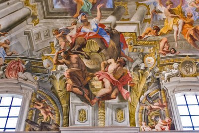 Asie (détail des allégories des continents) - Andrea Pozzo