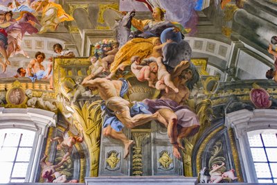 Europe (détail) - Andrea Pozzo