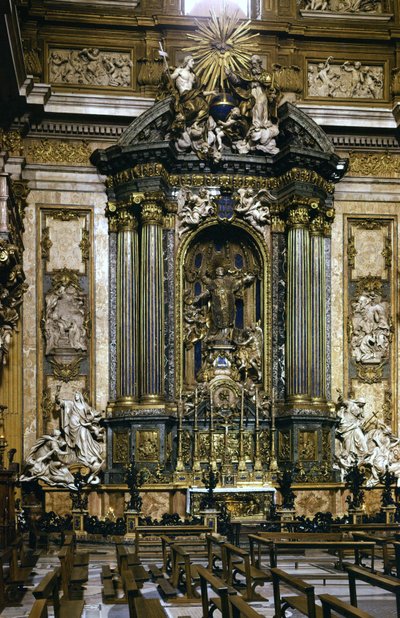 Statue de Saint Ignace de Loyola (l