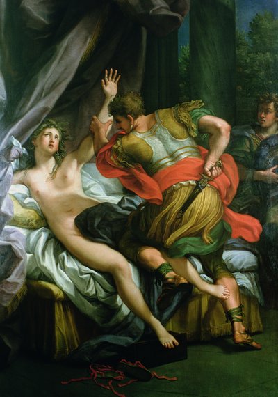 Tarquinius et Lucrèce - Andrea Procaccini