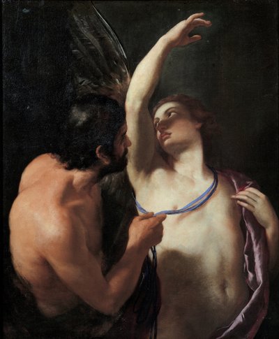 Dédale et Icare, vers 1645 - Andrea Sacchi