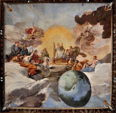Le Triomphe de la Sagesse Divine, 1629-1631 - Andrea Sacchi